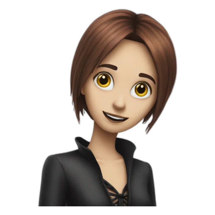 Sally Skellington sticker