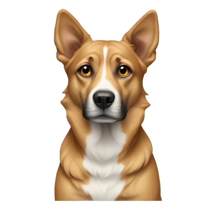 Aesthetic dog sticker