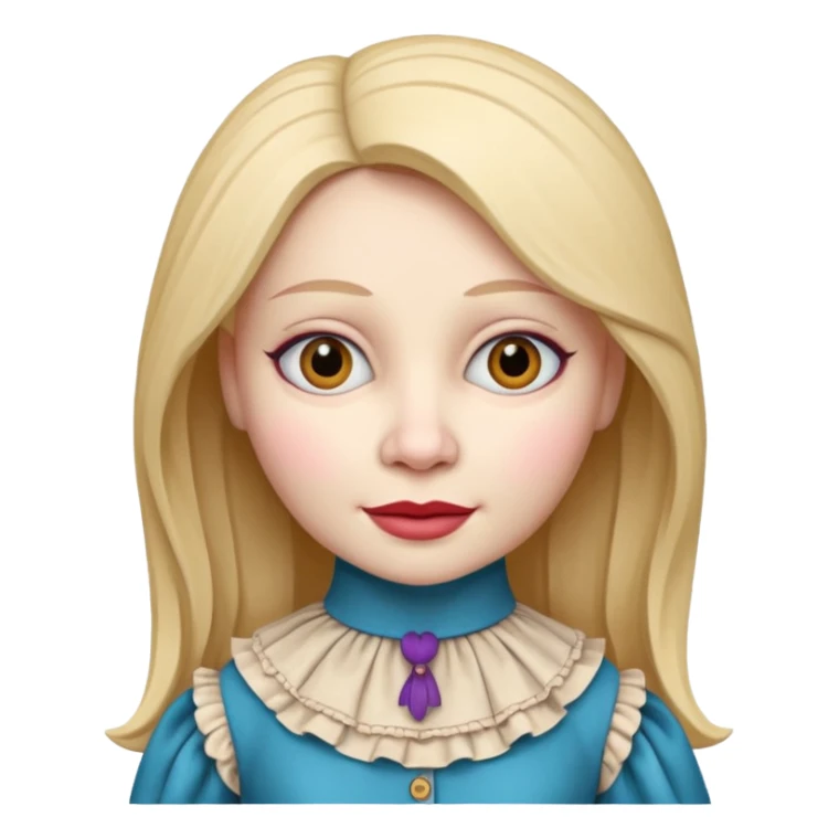 Icon for Puppet Theater: a girl puppet body with puppet face sticker