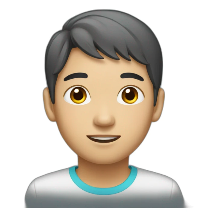 Chinese Peruvian male teenager sticker