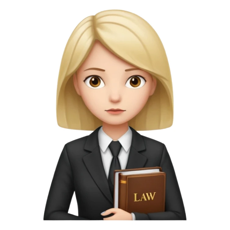 girl lawyer sticker