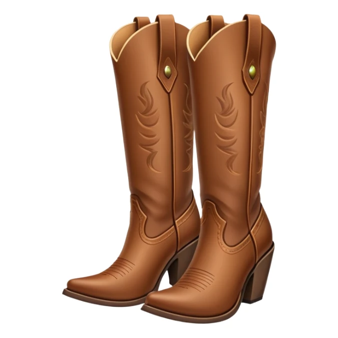 Cowgirl boots sticker