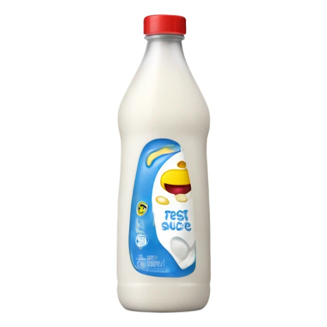 white Squeeze Sauce Bottle but thinner bottle gotta have cap that looks complete and beatiful  sticker