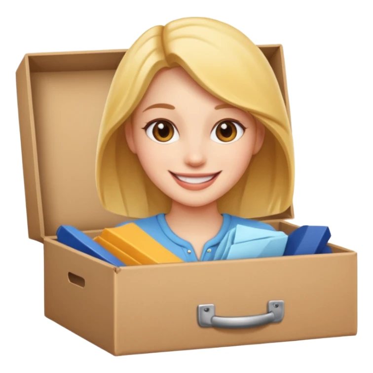 beauty, for video with unpacking  sticker