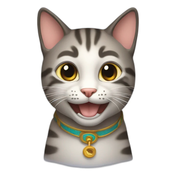 el gatito feliz sticker