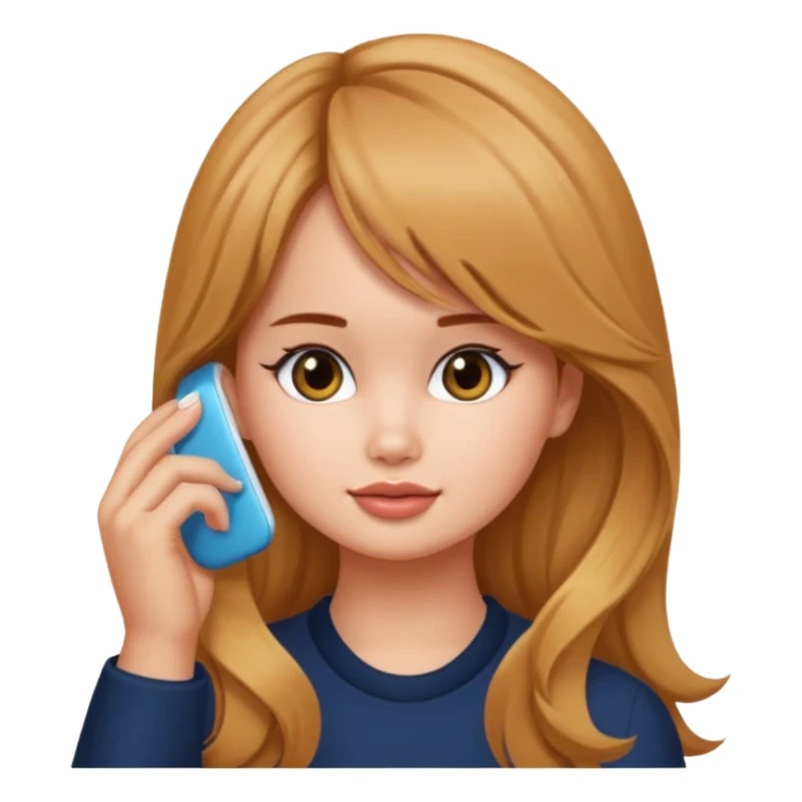 debby ryan tucking hair behind ear emoji sticker