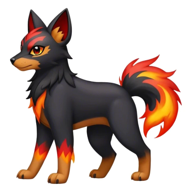 Litten-Houndour-Zorua-hybrid full body sticker