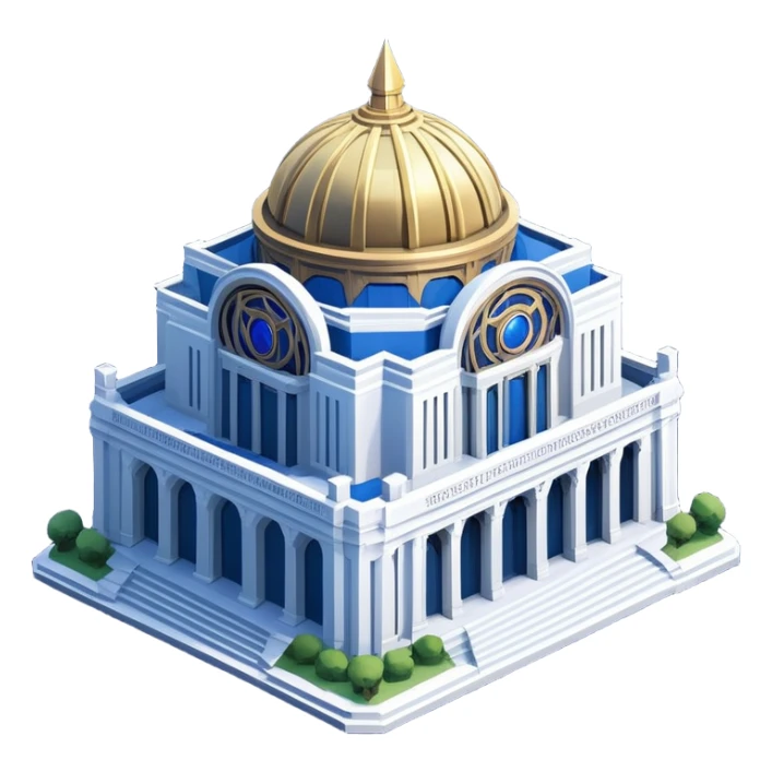 Isometric exterior doctor strange sanctum Santorum, the avengers sticker