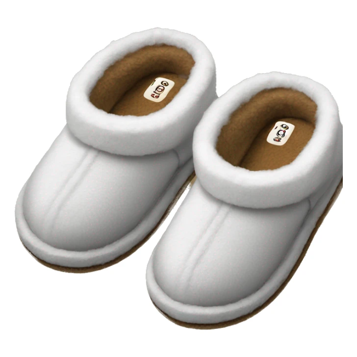 pair of ugg slippers  sticker