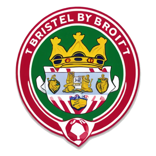 Bristol city badge  sticker