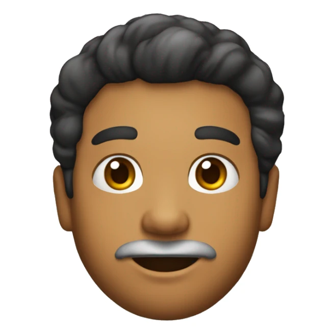 Menino pele morena , com cabelo crespo e barba fechada preta , segurando uma câmera e sorrindo  sticker