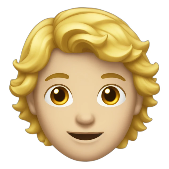 garçon blanc sticker