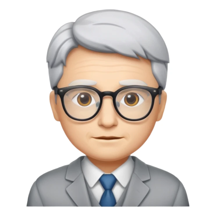 Gojo with glasses and no wrinkles sticker