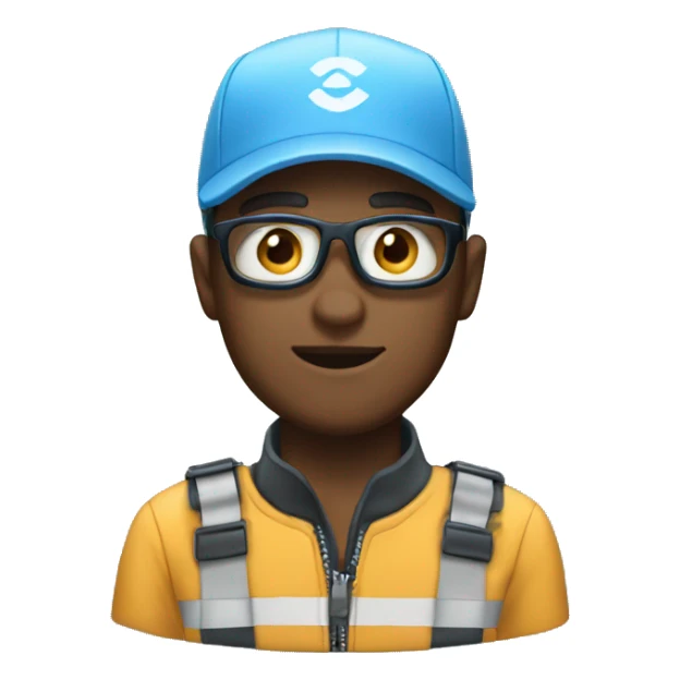 delivery water blue moto emoji sticker