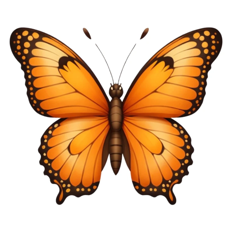 butterfly with leo print on the wings sticker