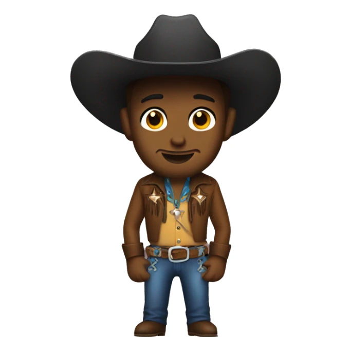 gay cowboy sticker