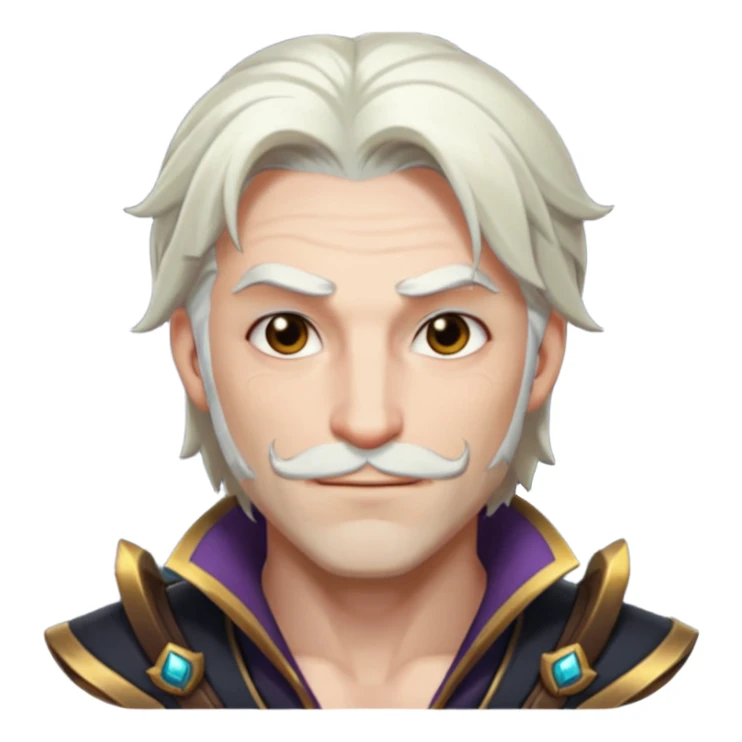 POG face Viego from League of Legends sticker