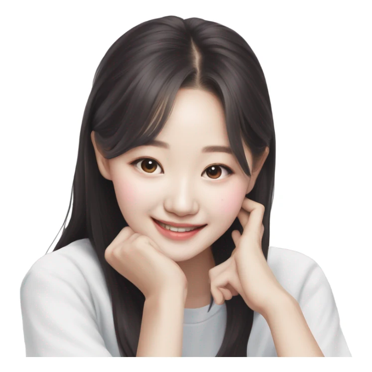 Jang wonyoung asian kpop cute girl  sticker