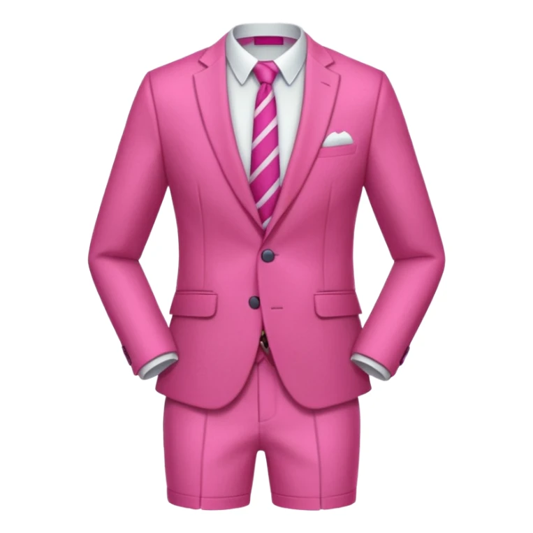 Rugby Fashion sort suit pink without man sticker