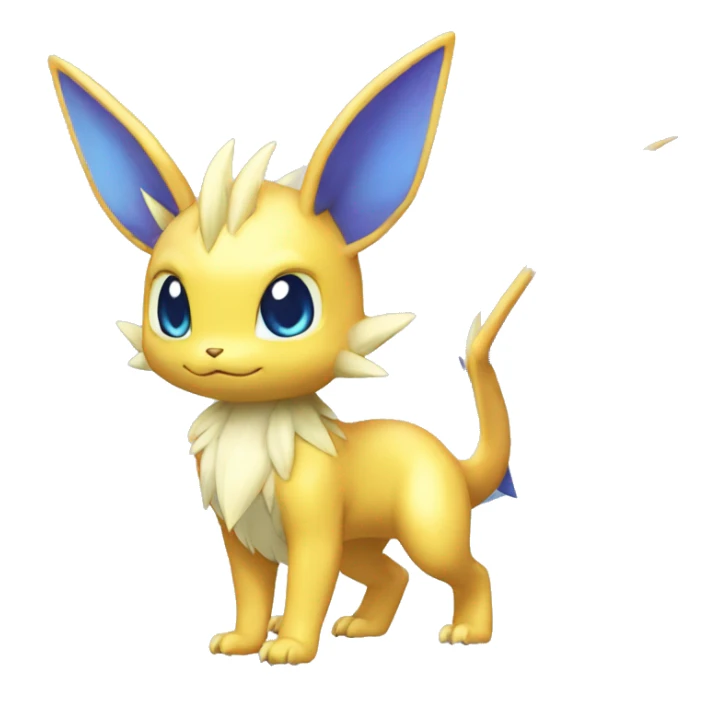 Shiny-Dragon-type-Eeveelution-Fakemon-Pokémon full body sticker