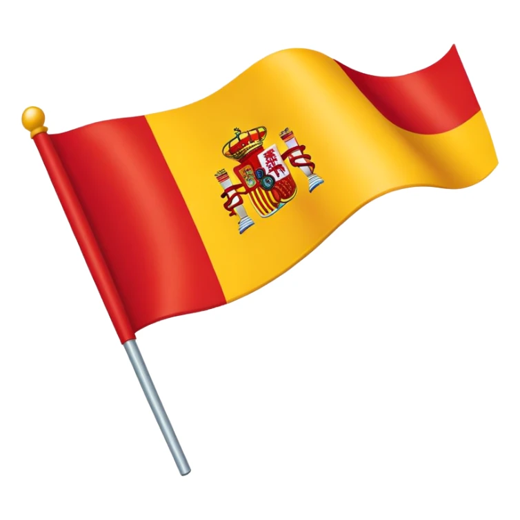 A emoji of spain sticker