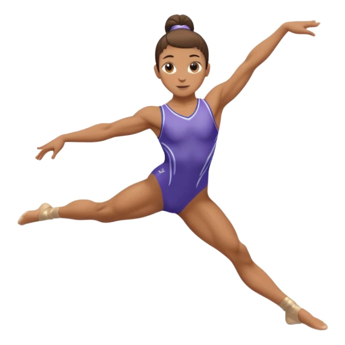 gymast of gymnastic artistic sticker