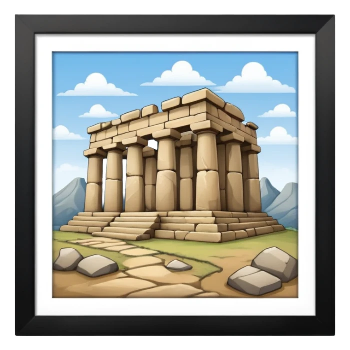 Tarihi bir mekan gezerken kullanabileceğim emojiler sticker