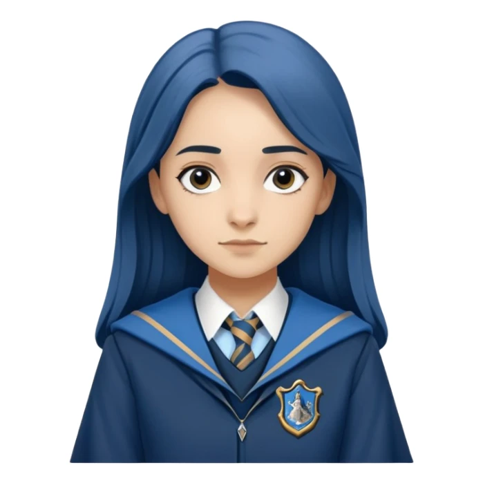 Penelope Clearwater in harry potter, wear hogwarts Ravenclaw uniform sticker