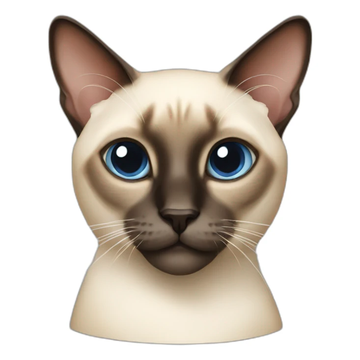siamese cat sticker