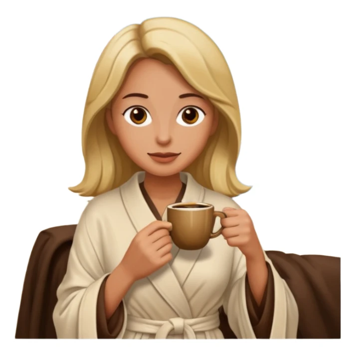 Women drinkers coffee in the morning  sticker