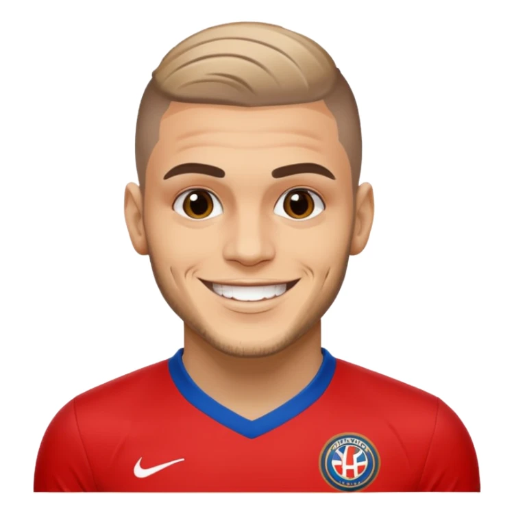 Mauro icardi gol sevinci yapıyor sticker