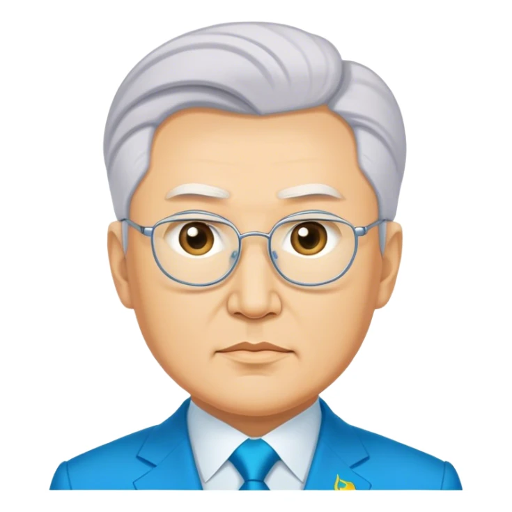 photorealistic tokaev president kazakhstan sticker
