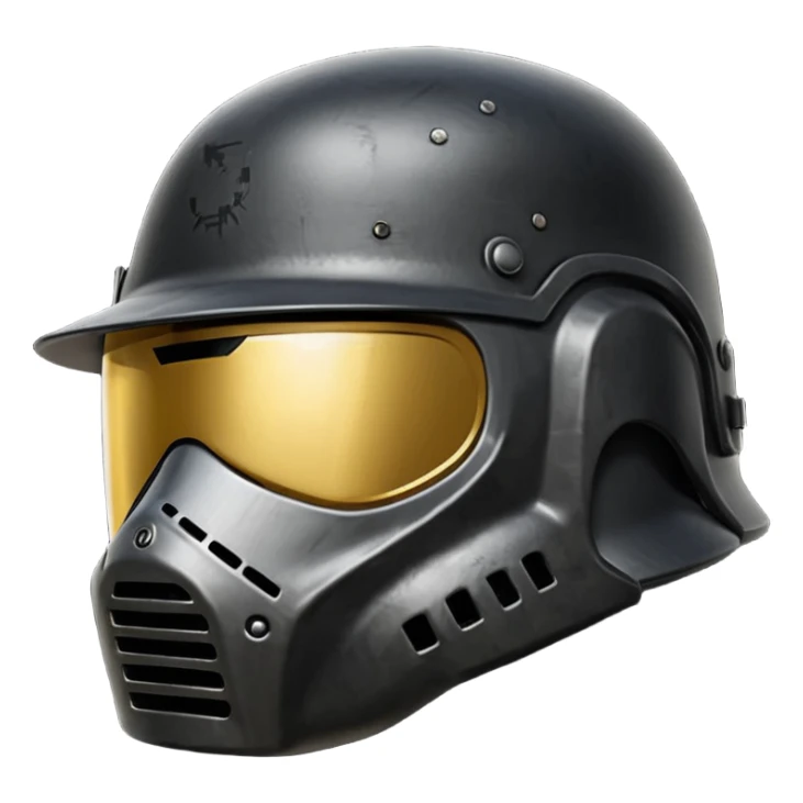 Üstünde (PUBG)yazan bir kask yap sticker