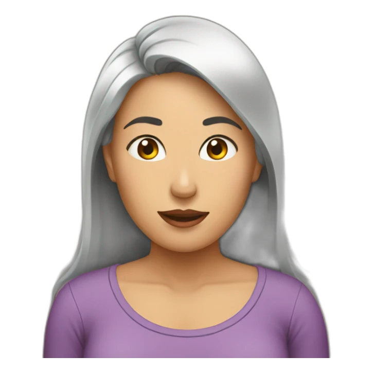 A woman breasfeedg sticker