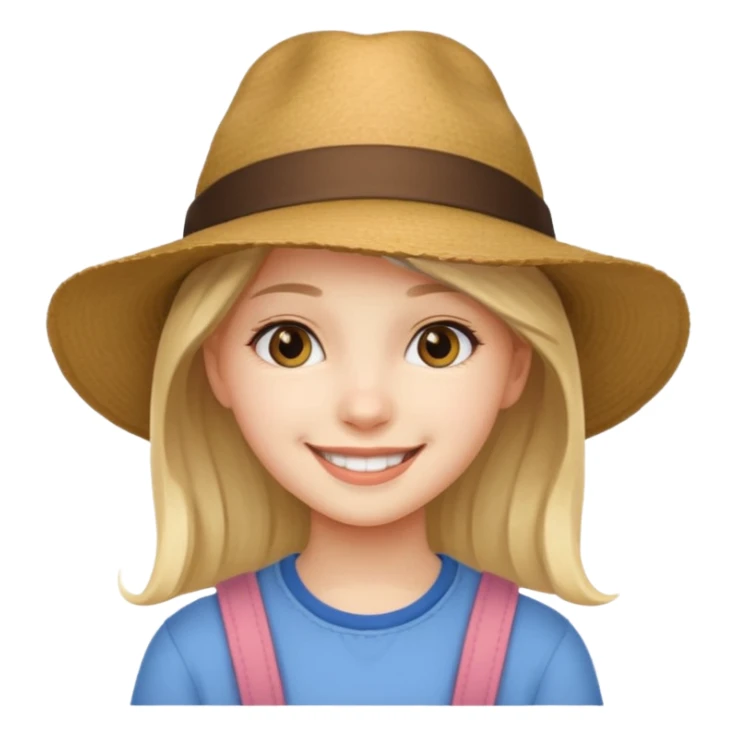 Stikers of a girl which hat 15 years old sticker