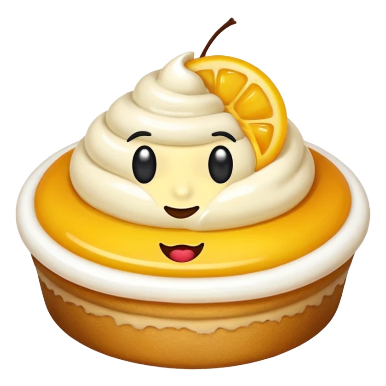 Emoji pervertita con panna in bocca sticker