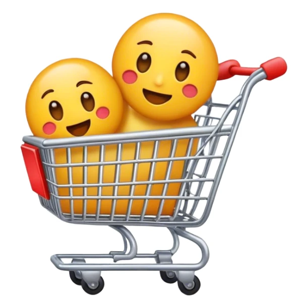 Create emoji shopping sticker