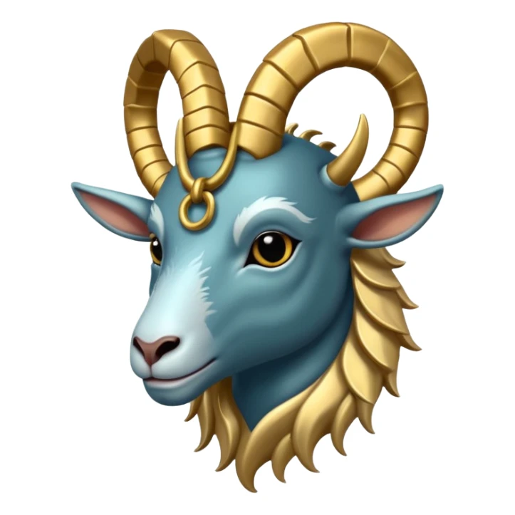 Make a logo for dj with sea goat with a name of Deejay Harris  sticker