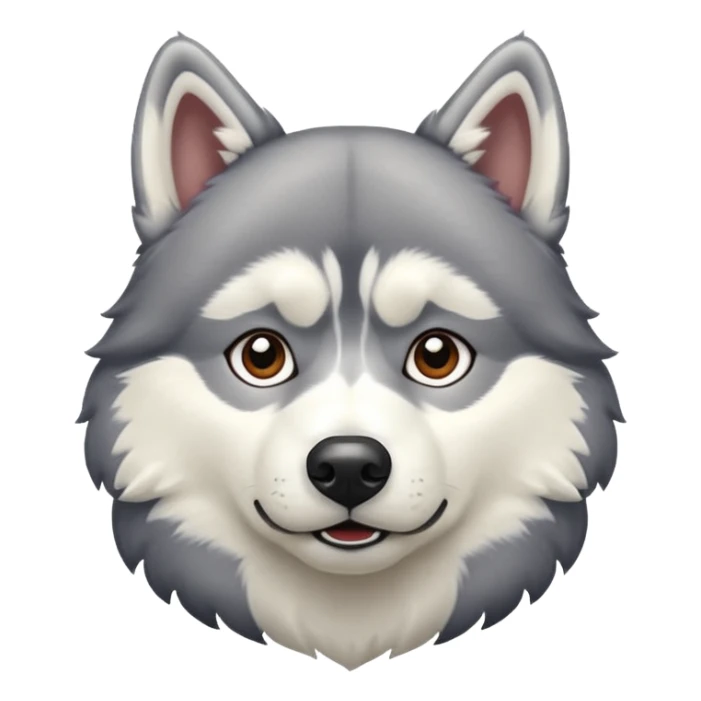 Un husky sticker
