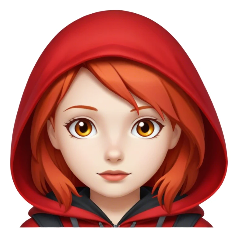 red riding hood sticker