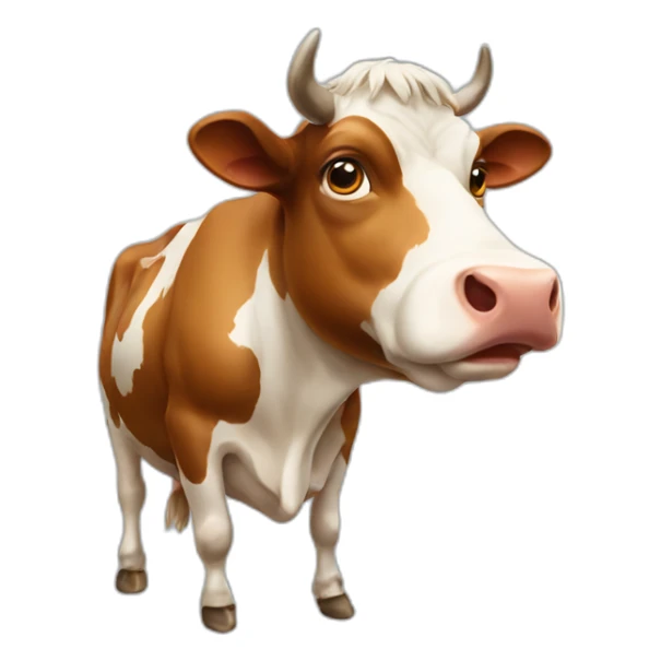 Polish cow sticker