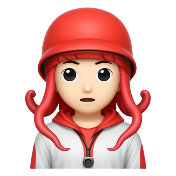 nam-gyu (player 124) from squid game sticker