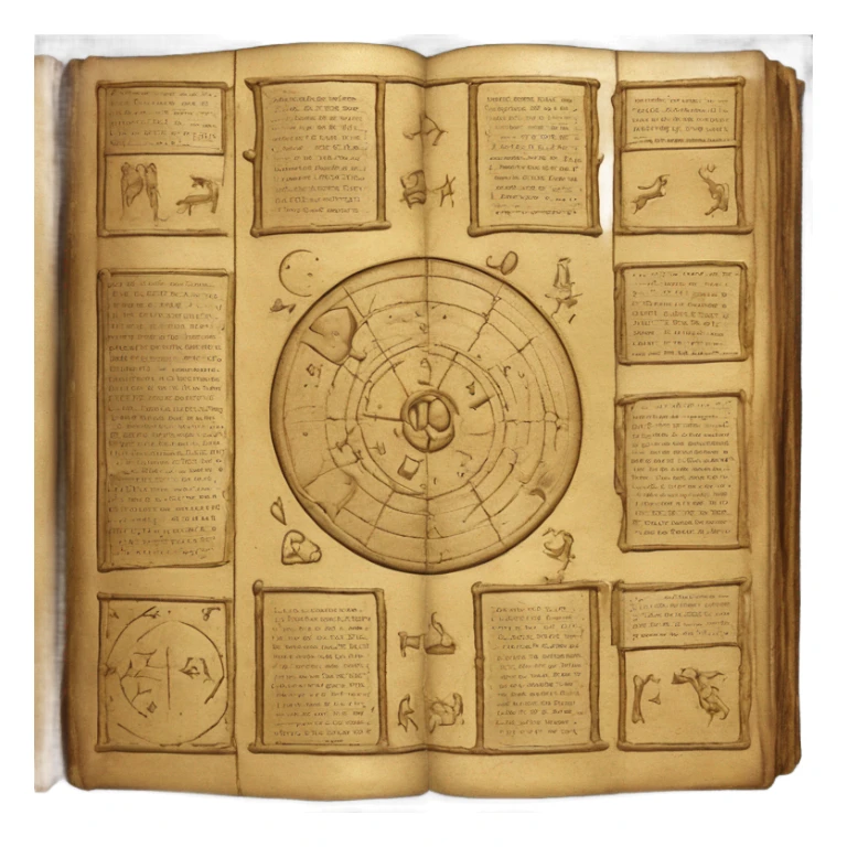 book of astrology sticker