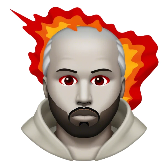 Yeezus album made by kanye west sticker