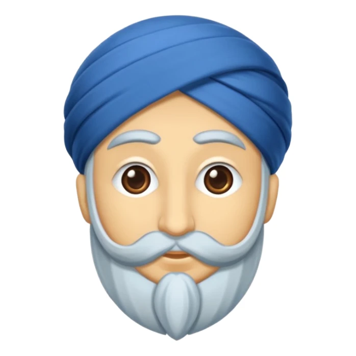 Yuvarlak bir mavi tik emojisi sticker