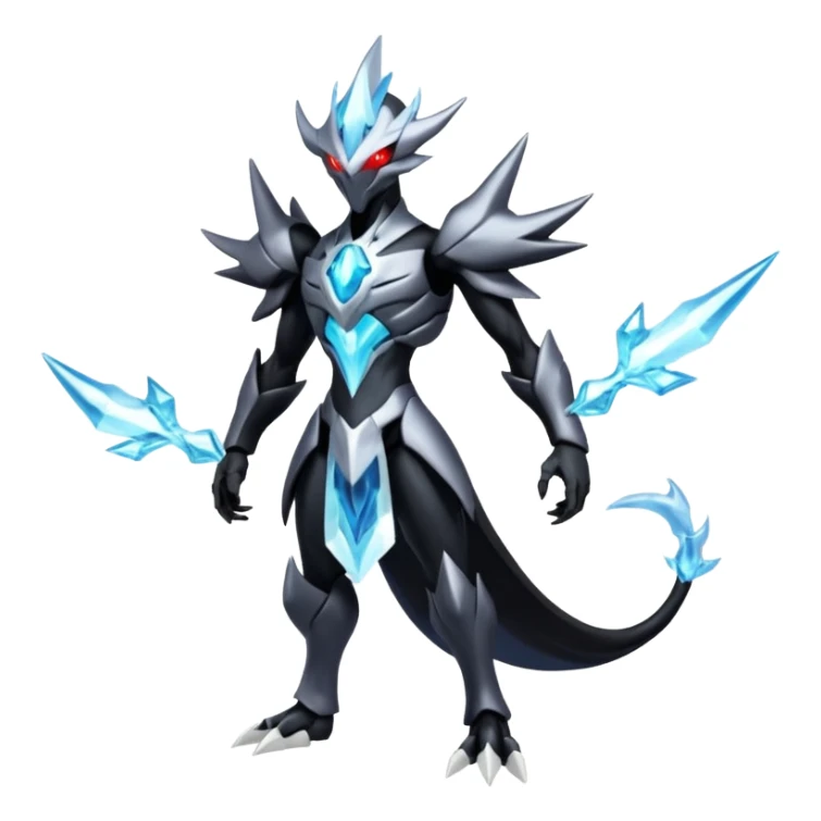 Scizor-Darkrai-Kyurem-fusion, full body sticker