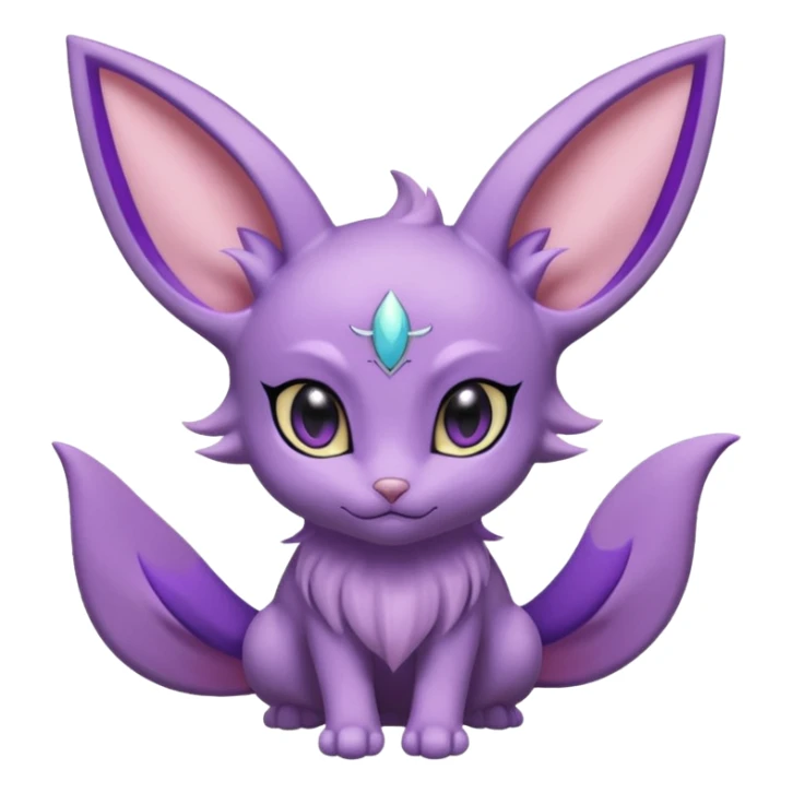 Pretty Espeon Pokémon sticker