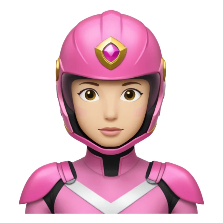 Power rangers Zeo pink ranger  sticker