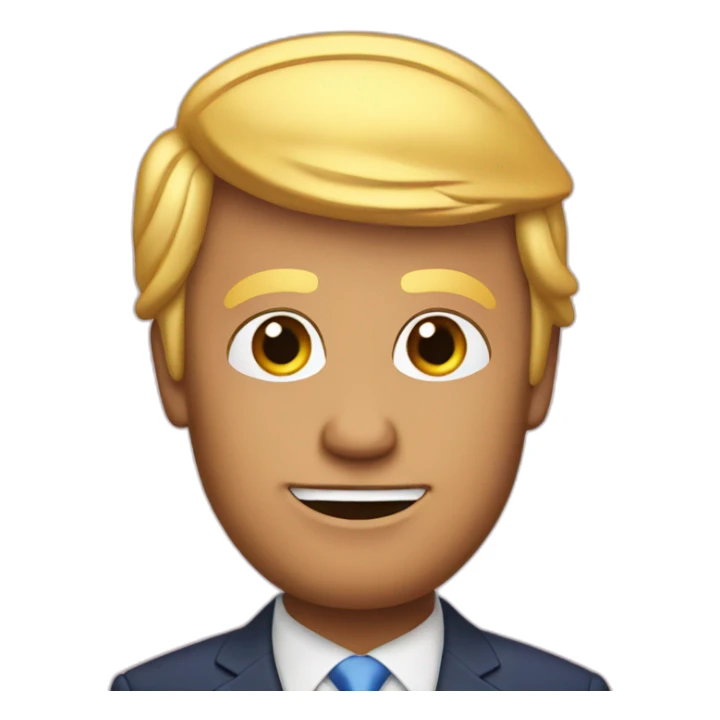 gay donald trump sticker