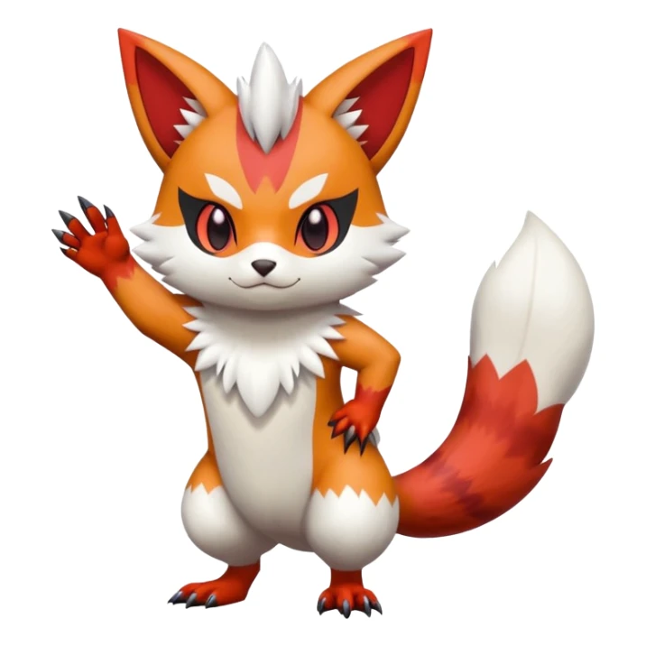 Furret-Litten-Zangoose-Hybrid (Full body) sticker